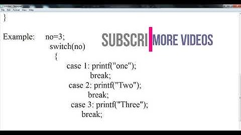 Switch-case Example In C Programming | C Programming Tutorial | In Telugu | C Tech Programming |