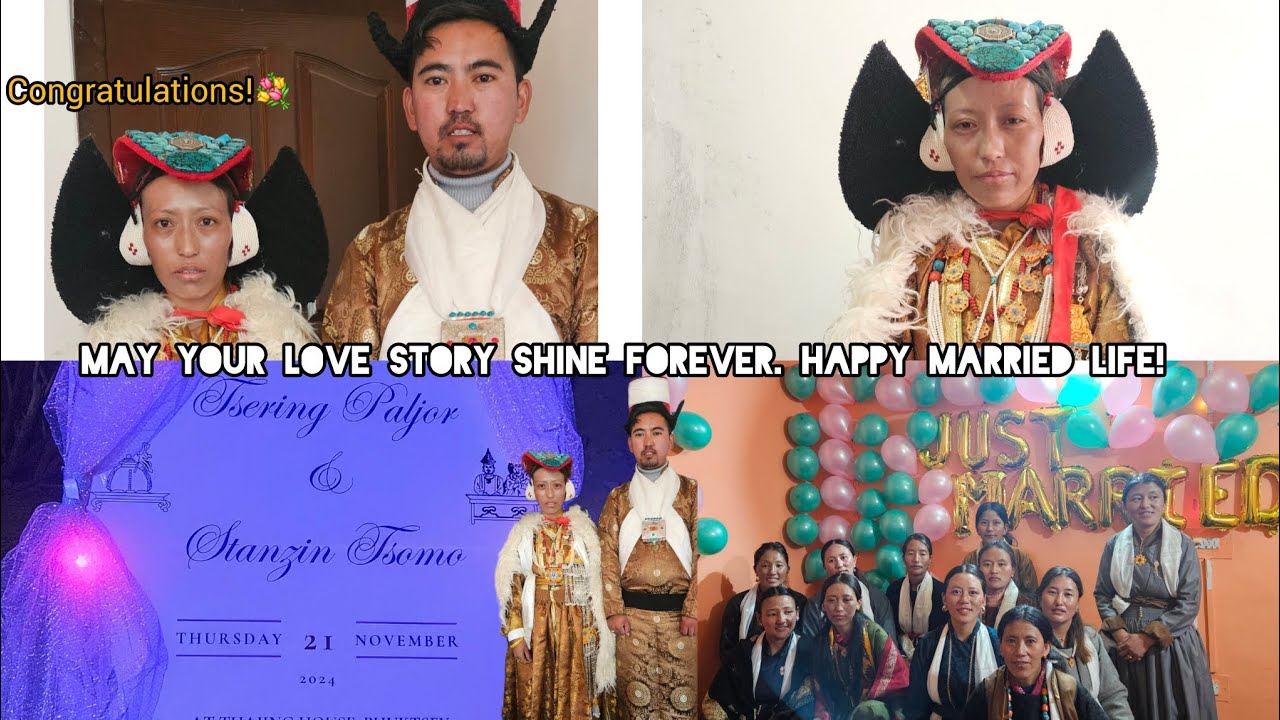 Two souls,one heart—may your bond grow deeper with every passing day💐😍#21nov2024#ladakhi#wedding#sis