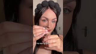 How to apply false lashes | #loveisland inspiration | #bootsuk #makeuptips #falselashes