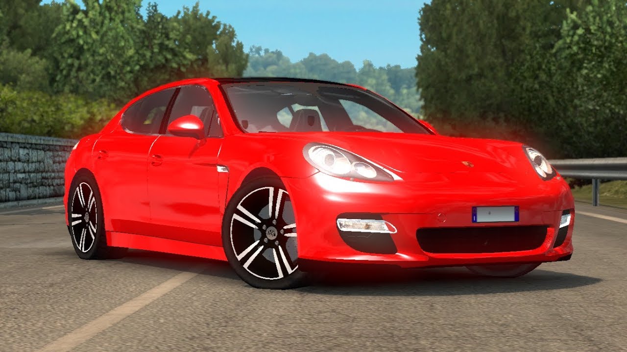 1.28 km to miles [1.30] Euro Truck Simulator 2 | Porsche Panamera 2010 Rework by Gambarotto | Mods