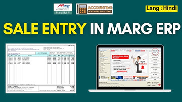 Sale Entry in Marg ERP Software | Complete Billing & GST Sales Entry Tutorial 2025