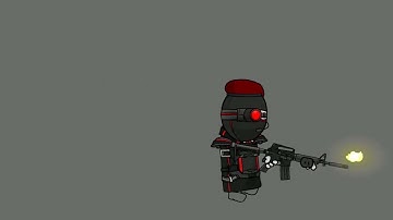 Nexus Soldat Shooting from M4 Carbine