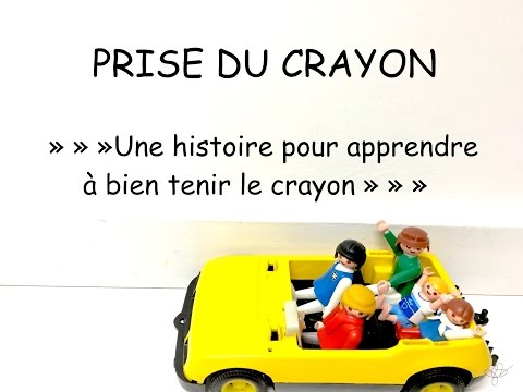 PRISE DU CRAYON: Une histoire pour apprendre comment bien tenir le crayon (ergothérapie)