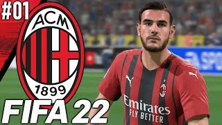 FIFA 22 AC MILAN CAREER MODE #01 | OUR JOURNEY BEGINS AGAIN!! [PS5]