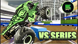 INSANE MONSTER TRUCK Monster Jam BeamNG Drive FREESTYLE & CRASH VS SERIES! RRC Family Gaming #166