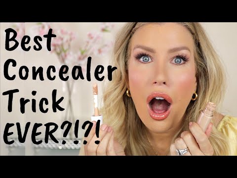 OVER 40? TRY THIS LIFE CHANGING CONCEALER TRICK | NO MORE CREASING!?!?