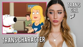 Reacting to Trans Character in Family Guy | mtf