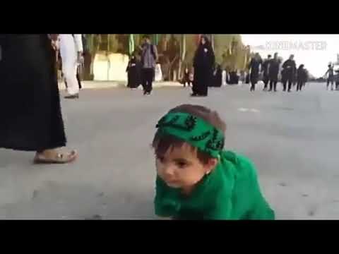 Cute Baby Going Najaf To Karbala😘😘😘😍😍😍
