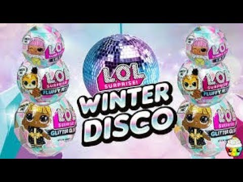 Распаковка Сюрприз ЛОЛ Зимнее диско 2019 Кукла LOL Surprise! LILS Winter disco