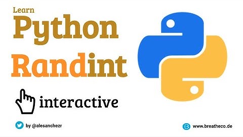 09 Use randint to generate random integers - Python Tutorial Beginners (Interactive & Auto-graded)