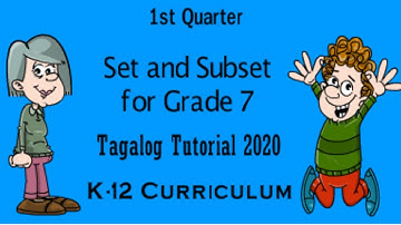 Introduction to Sets (1st Quarter) for Grade 7 Student in 2021 Tagalog Math Tutorial K-12 Curriculum