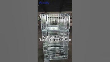 Foldable rolling cage for customer in Cameroon