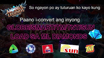 HOW TO PURCHASE ML DIAMONDS USING GCASH OR GLOBE & SMART LOAD | PAANO BUMILI NG ML DIAMONDS SA GCASH