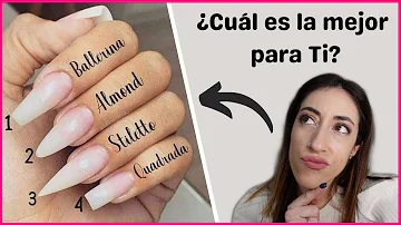 ¿Qué forma de uñas hace que las manos parezcan más jóvenes?