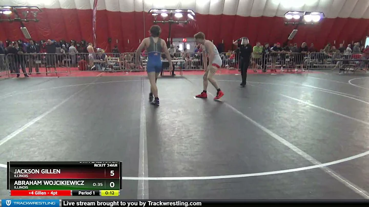 Boys 16U 170 Jackson Gillen Illinois Vs Abraham Wo...