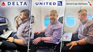 Is PREMIUM ECONOMY Worth It In The USA? (Delta vs American vs United) by Jeb Brooks 326,988 views 2 months ago 19 minutes