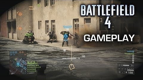 Battlefield 4: Flooding Flood Zone - PS4 Gameplay