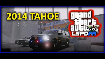 GTA 5 Police Mod LSPD Adventures Day #12 - Black 2014 Chevy Tahoe Patrol.
