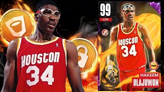 Free Dark Matter Hakeem Olajuwon Is A Budget Beast In This NBA 2K23 MyTeam Gameplay!!!