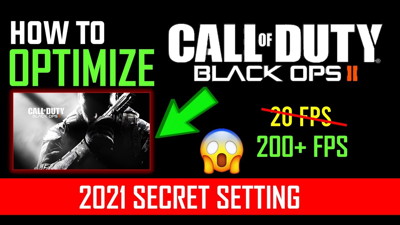 Re : how to optimize call of duty black ops 2