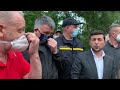 Візит Президента В.Зеленського  і міністра А.Авакова у потерпіле від повені Прикрапаття