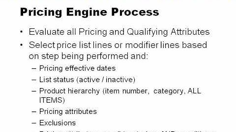 Advanced Pricing - OAUG 2010 - Pt 1 of 7