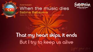 Video thumbnail of "Sabina Babayeva - "When The Music Dies" (Azerbaijan)"