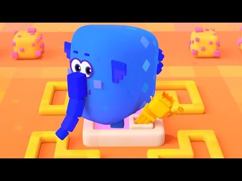 Четверо в кубе - Путешествие - развивающий мультфильм для детей