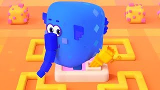 Четверо в кубе - Путешествие - развивающий мультфильм для детей Четверо в кубе - Путешествие - развивающий мультфильм для детей