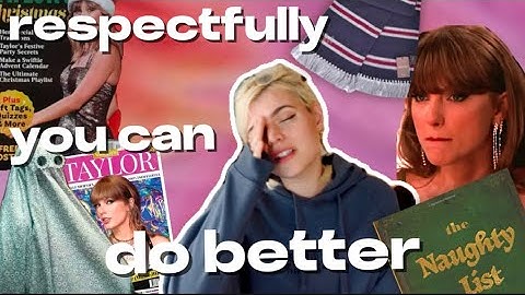 The Anti-Swiftie Gift Guide | The Worst Taylor Swift Themed Holiday Presents