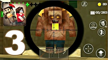 Pixel Dead - Gameplay Walkthrough Part 3 - Level 3 Boss (Android Games)