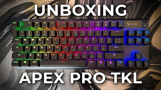 UNBOXING TECLADO STEELSERIES APEX PRO TKL + REVIEW COMPLETO