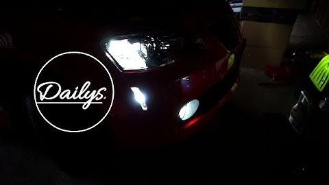 Dailys: LED Swap Pt. 2 - Switchbacks and Fog Lights