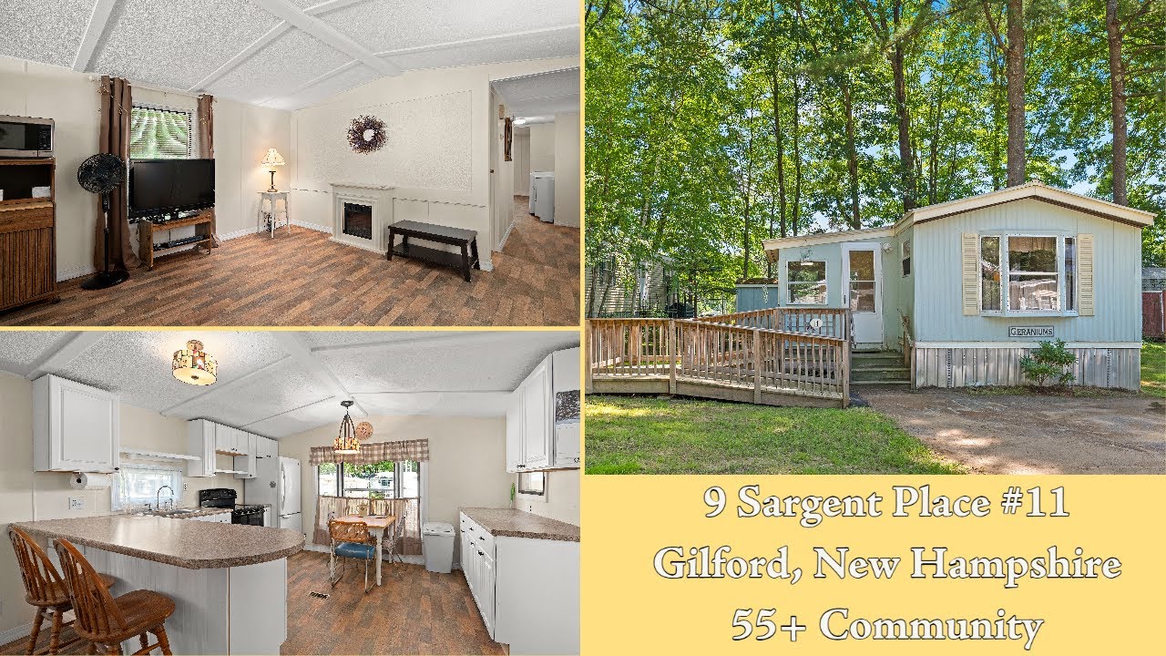 9 Sargent Place Unit 11 Gilford, New Hampshire a 55+ Community Tour