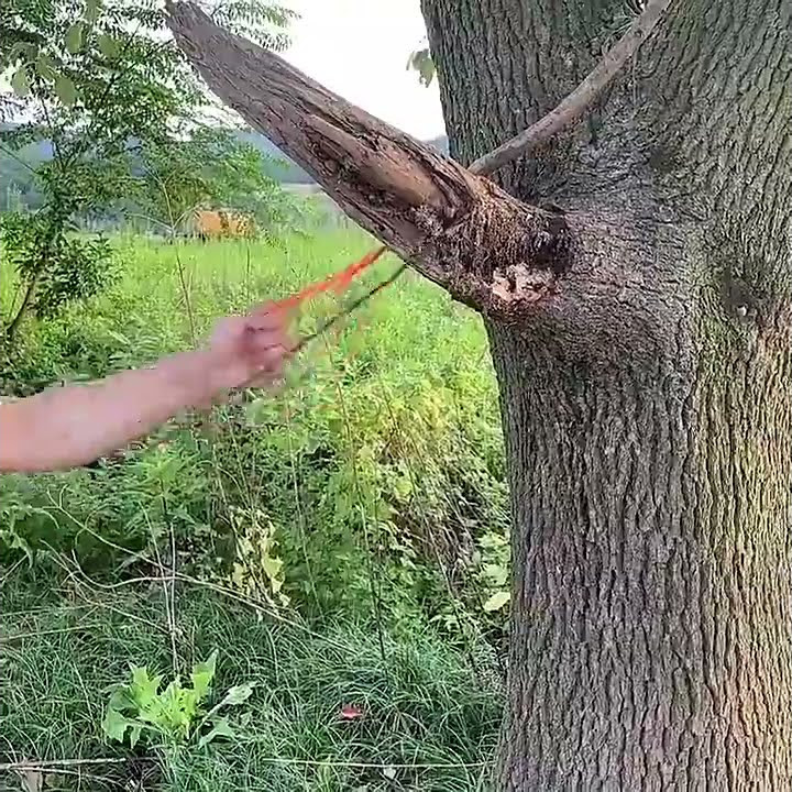 Пила туристическая цепная - YouTube