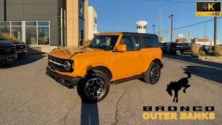 2022 Ford Bronco Outer Banks 2DR Tour | Marigold Ford Lincoln