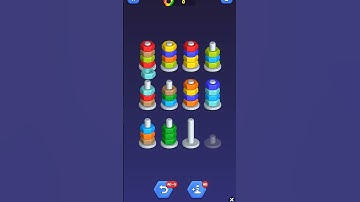 Nut Sort Level 66 #gameplay #colors #toys