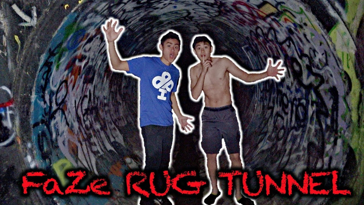 Haunted Faze Rug Tunnel Going Her
