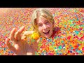 First to find the gold ball inside 50000000 orbeez impossible odds