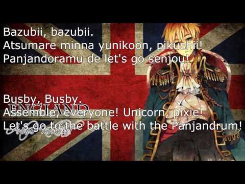 Axis Powers Hetalia Ost Pub And Go Lyrics English Translation