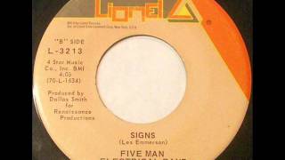 Five Man Electrical Band - Signs (1971) chords