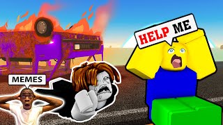 Roblox A DUSTY TRIP Funny Moment | Driving an INVISIBLE Car in a Dusty Trip! screenshot 5