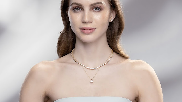 Summer Diamond Necklace Trends You Need to Try | Halo, Tennis, Toi-et-Moi & More at Verlas.com