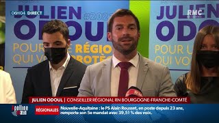Régionales en Bourgogne-Franche-Comté: défaite pour le Julien Odoul, mais Le Pen reste en jeu