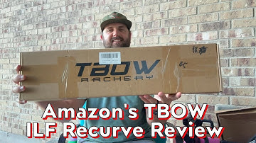 Bought a NEW BOW off AMAZON! The ILF TBOW! (Best Budget Recurve?) #archery #bowhunting