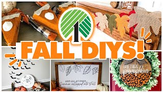30 Fall Dollar Tree DIYs to make NOW! So good you won't believe they're $1!