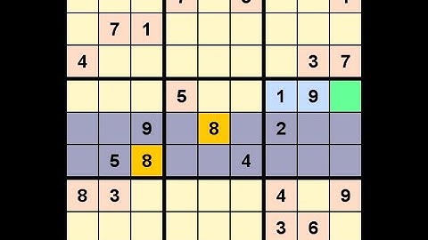 How to Solve Washington Times Sudoku Difficult May 22, 2022