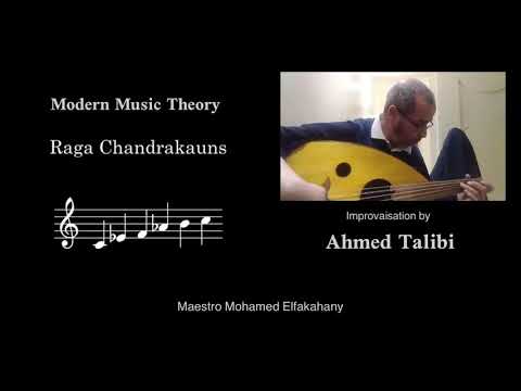 Raga Chandrakauns Scale, Pitch Class Set (0,3,5,8,11) Improvisations for Lute