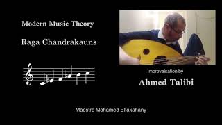 Raga Chandrakauns Scale, Pitch Class Set (0,3,5,8,11) Improvisations for Lute