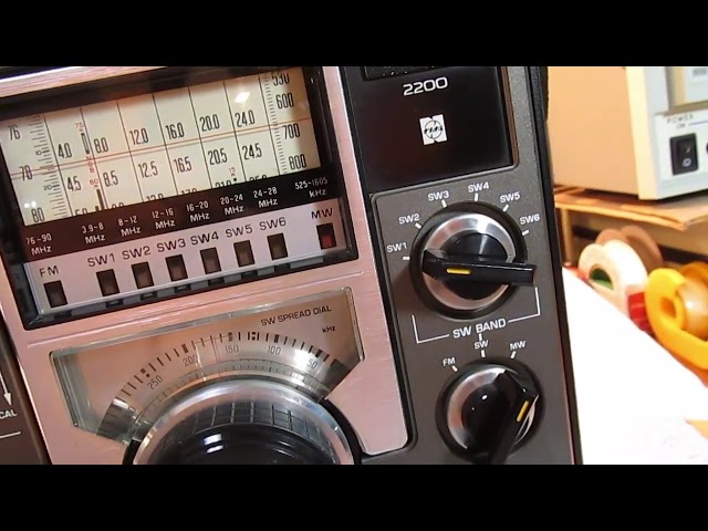 National Panasonic RF 2200 クーガー 動作品 美品 BCLラジオ